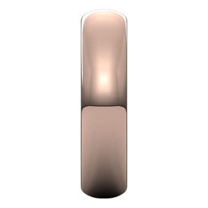Rings 10K Rose 5 mm Half Round Band Size 9