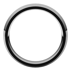 Sterling Silver 5 mm Knife Edge Comfort Fit Band Size 8
