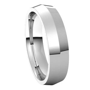 Sterling Silver 5 mm Comfort-Fit Knife Band Size 11