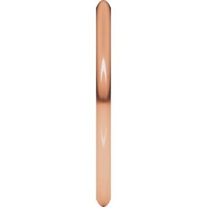 Rings 14K Rose 1.5 mm Comfort-Fit Half Round Band Size 7.5