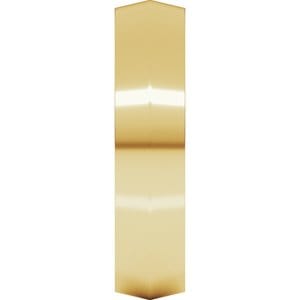 Rings 18K Yellow 5 mm Knife Edge Comfort Fit Band Size 9