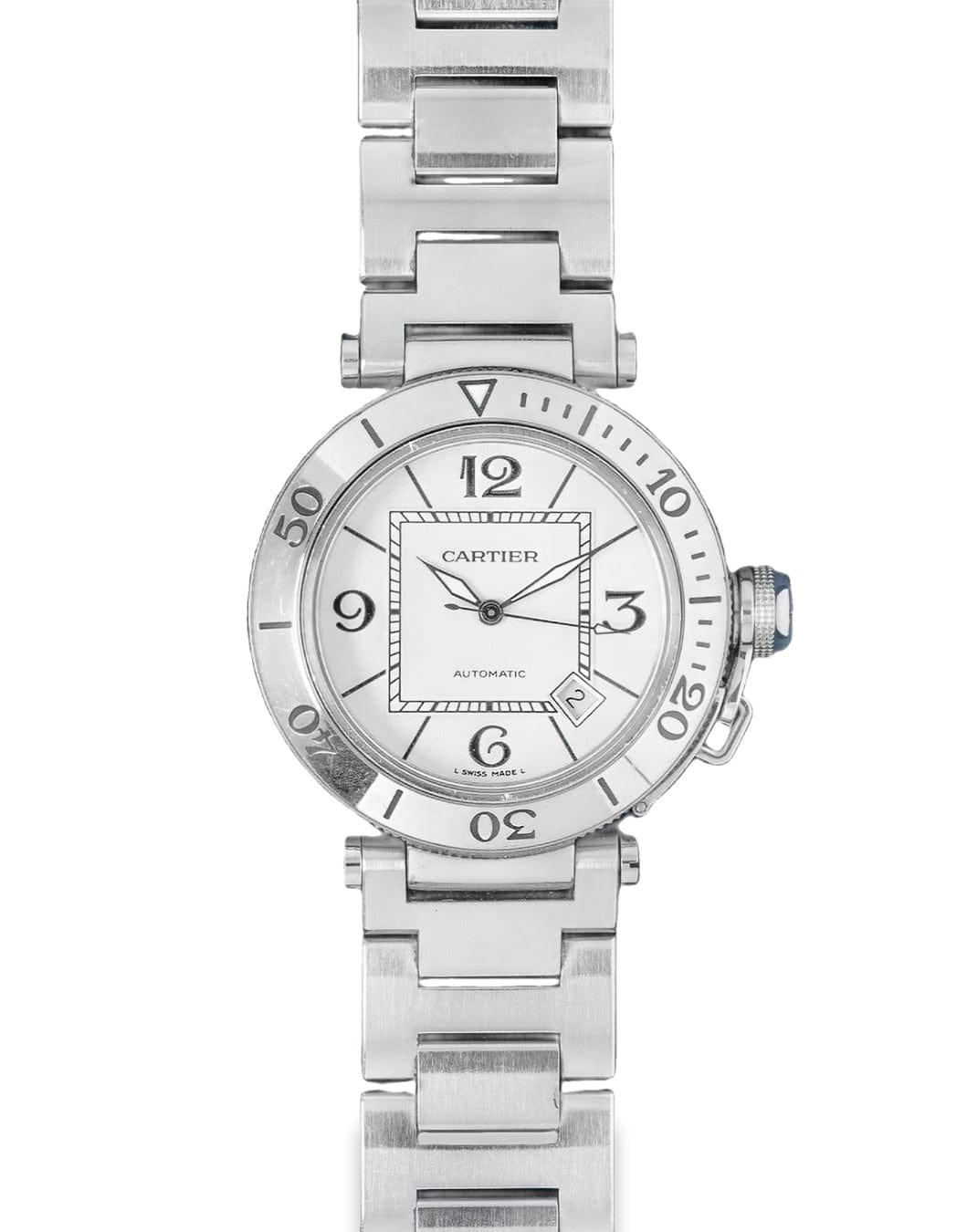 Cartier Pasha Seatimer (White Dial)