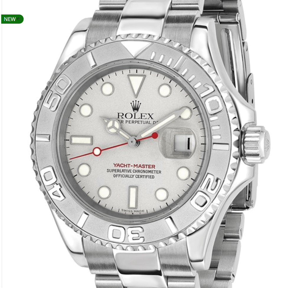Rolex Yacht-Master 40mm Silver Dial Watch