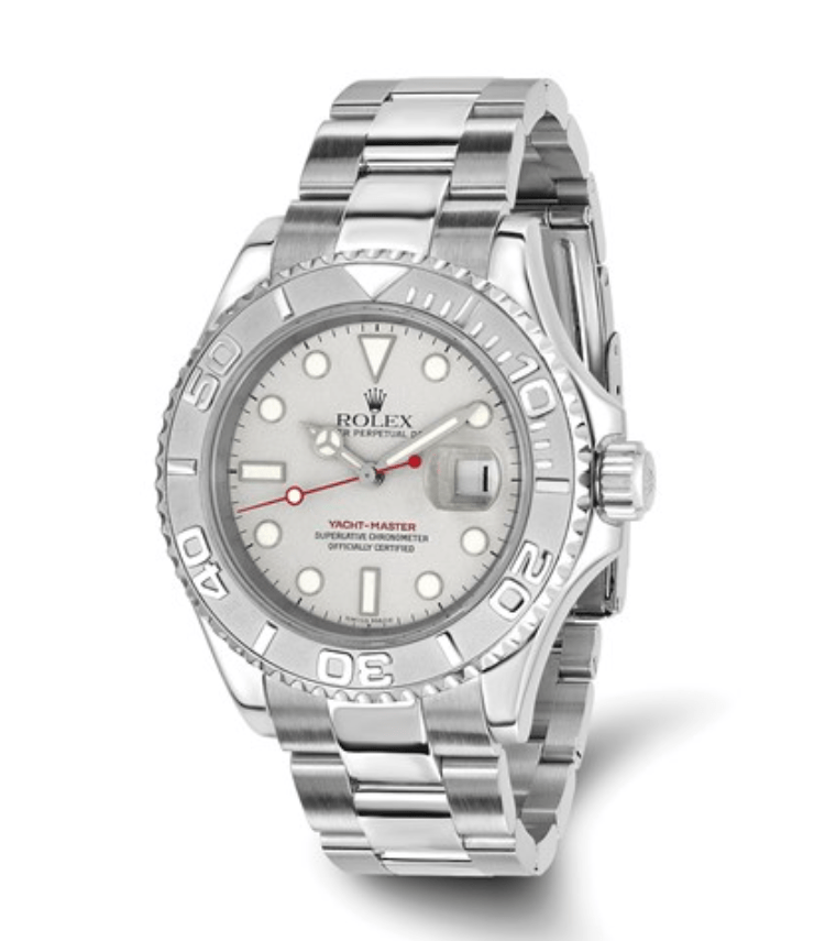Rolex Yacht-Master 40mm Silver Dial Watch