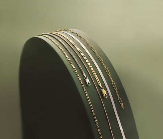 Gold, Silver & Chain Styles Guide for Men’s & Women’s Jewelry