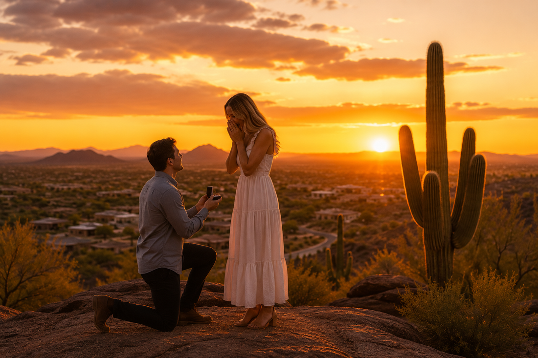 Custom Engagement Rings Near Queen Creek, AZ: From Diamond Selection to CAD Design