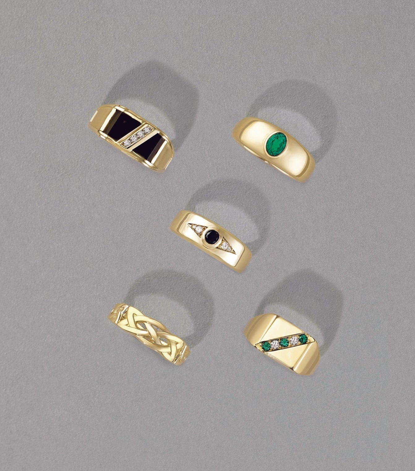 mens gemstone wedding bands