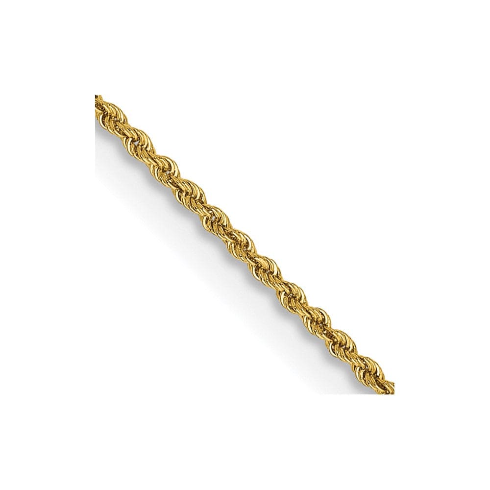 10k 1.50mm Regular Rope Chain