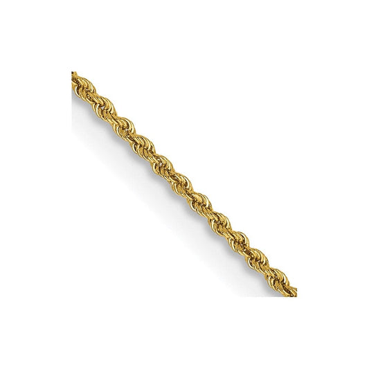 10k 1.50mm Regular Rope Chain