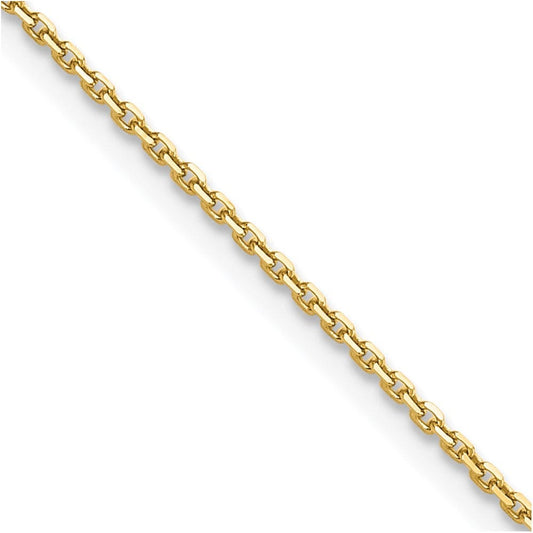 10k 1.4mm D/C Round Open Link Cable Chain