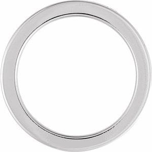 Rings 14K White 3 mm Round 23-Stone Eternity Band Mounting Size 9