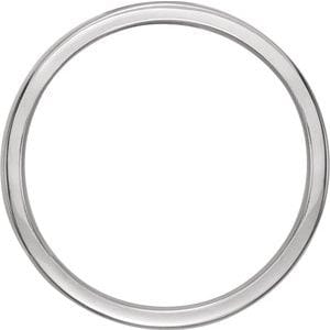 Rings 14K Yellow/White 1/3 CTW Natural Diamond 6mm Band Size 7