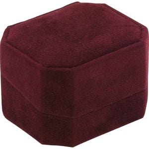 Packaging Burgundy Stud Earring Box