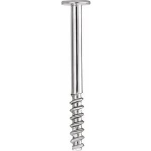 Earring Components Continuum Sterling Silver .032"x.341" Push-On/Screw-Off Threaded Earring Post