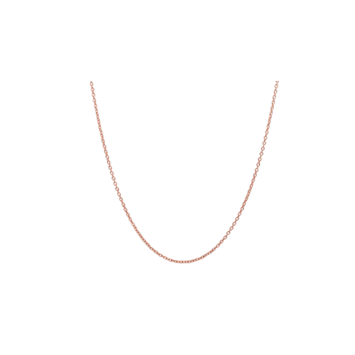 14K ROSE GOLD LT ROLO CHAIN 1.2GR