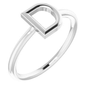 PLATINUM INITIAL D RING