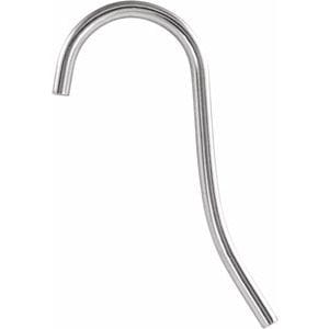 Earring Components 14K White 22 mm Bishop Hook Ear Wire