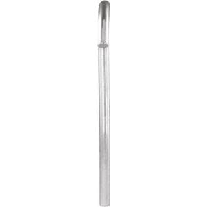 Earring Components 14K White 22 mm Bishop Hook Ear Wire
