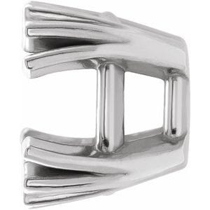 Settings Continuum Sterling Silver 6.5 mm Round 4-Prong Split Earring Setting