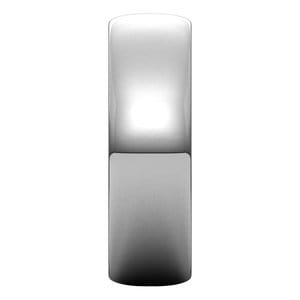Rings Platinum 6 mm Lightweight Half Round Band Size 14