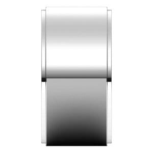Rings Sterling Silver 10 mm Stepped-Edge Flat Band Size 7
