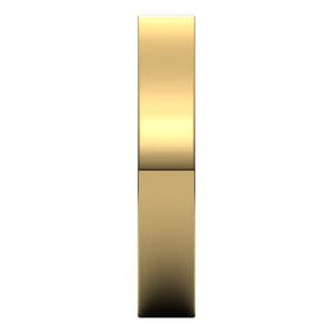 Rings 14K Yellow 4 mm Comfort-Fit Flat Band Size 5.5