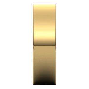Rings 18K Yellow 6 mm Comfort-Fit Flat Band Size 10