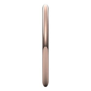 Rings 14K Rose 1.5 mm Half Round Band Size 4.5
