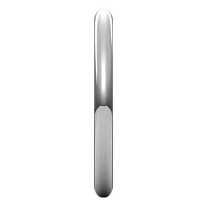 Sterling Silver 2 mm Half Round Band Size 2.5