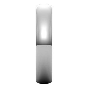 Rings Sterling Silver 4 mm Lightweight Half Round Band Size 8.5