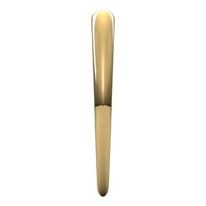 Rings 14K Yellow 2.5 mm Tapered Half Round Band Size 4.5