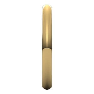 Rings 14K Yellow 2.5 mm Heavyweight Comfort-Fit Half Round Band Size 6
