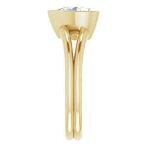 Rings 14K Yellow 8x8 mm Heart Engagement Ring Mounting