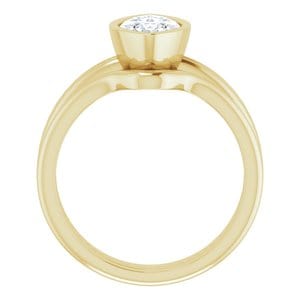Rings 14K Yellow 12x6 mm Marquise Engagement Ring Mounting