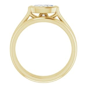 Rings 14K Yellow  8x4 mm Marquise Engagement Ring Mounting