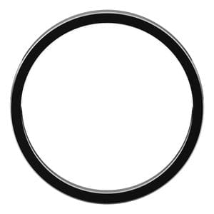 Rings 10K White 2 mm Flat Band Size 12