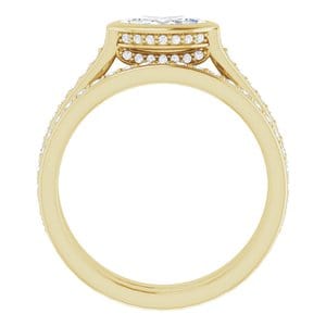 Rings 14K Yellow  8x4 mm Marquise Engagement Ring Mounting