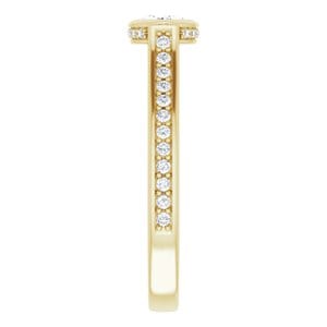 Rings 14K Yellow  8x4 mm Marquise Engagement Ring Mounting
