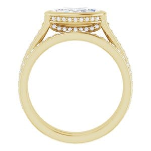 Rings 18K Yellow  10x5 mm Marquise Engagement Ring Mounting