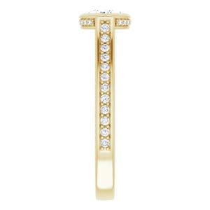 Rings 14K Yellow  10x5 mm Marquise Engagement Ring Mounting