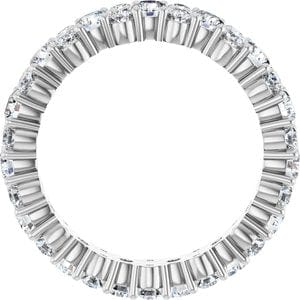 Rings 14K White 1 3/4 CTW Natural Diamond Eternity Band Size 7