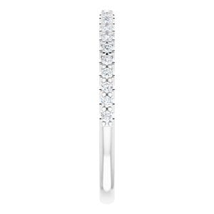 Rings 14K White 1/5 CTW Natural Diamond Band