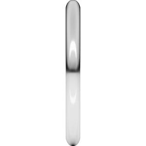 Sterling Silver 2 mm Half Round Band Size 2.5