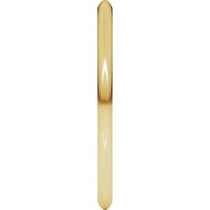 Rings 18K Yellow 1.5 mm Comfort-Fit Half Round Band Size 5.5