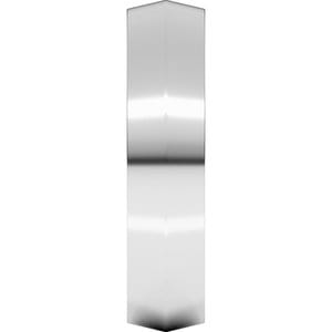 Sterling Silver 5 mm Knife Edge Comfort Fit Band Size 8