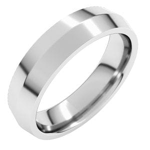Sterling Silver 5 mm Comfort-Fit Knife Band Size 11