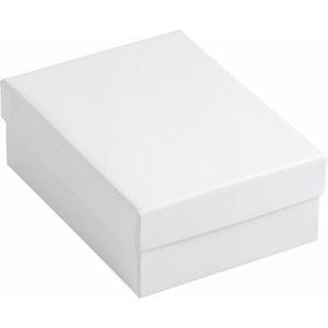 Packaging Beige Earring/Pendant Box with Reversible Insert