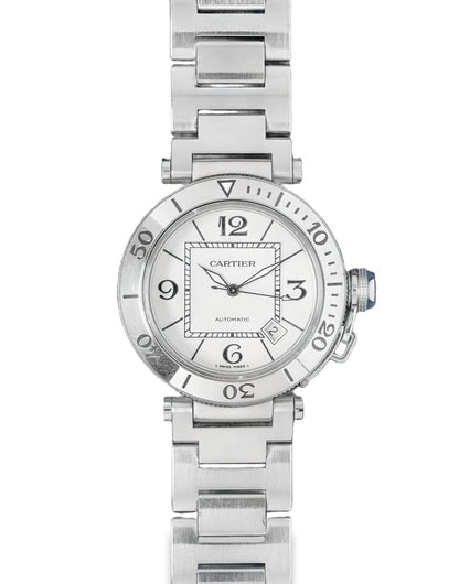 Cartier Pasha Seatimer (White Dial)