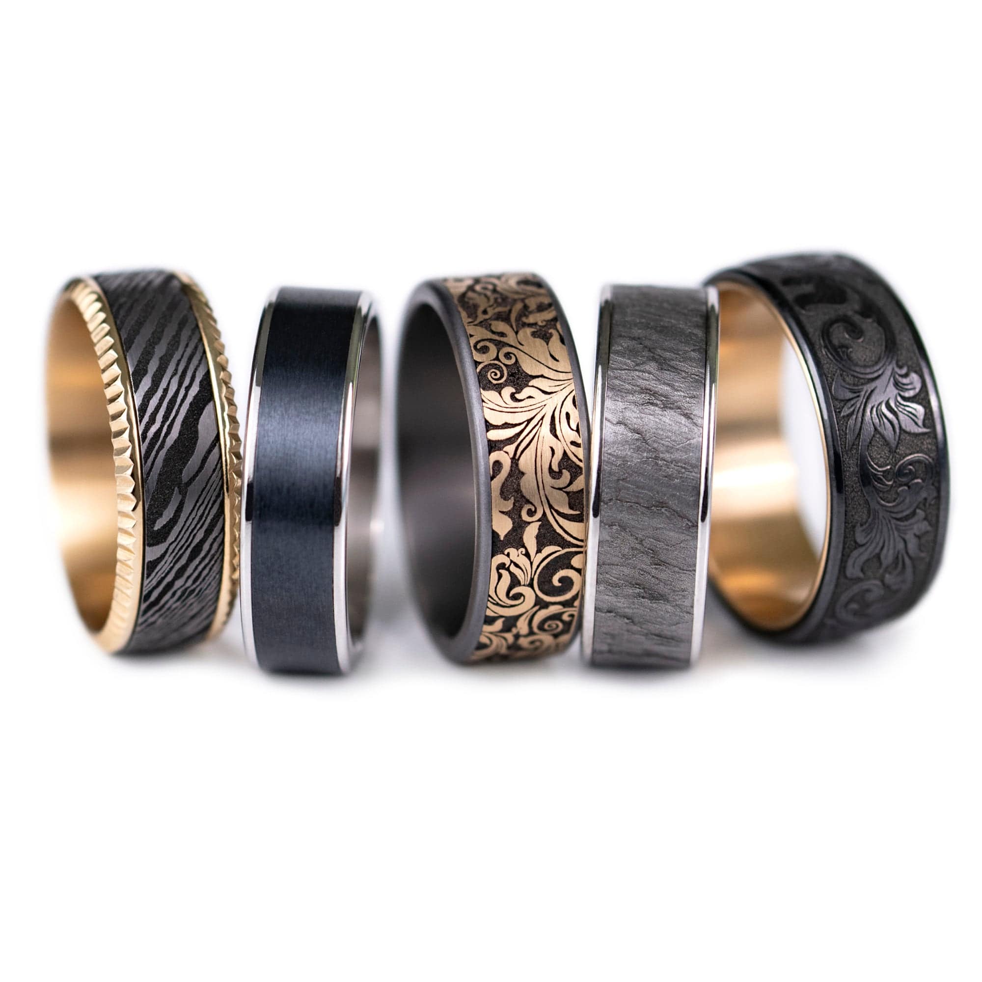 5 MENS WEDDING BANDS