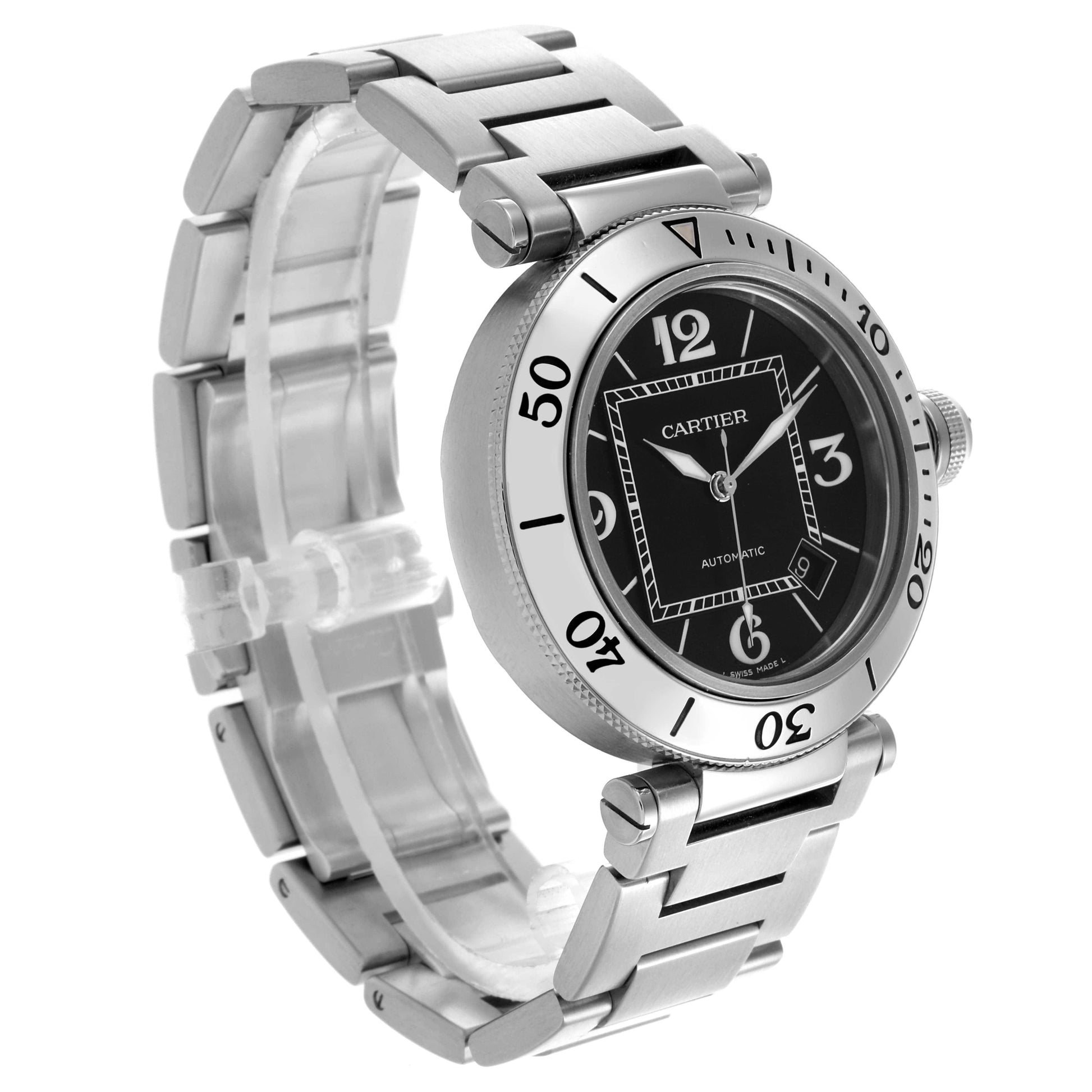 Cartier Pasha Seatimer (Black Dial)